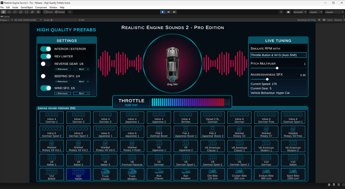 Realistic Engine Sounds 2 - Pro Edition