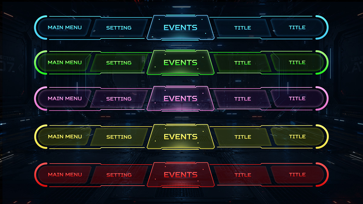 SCI-FI UI+PSD