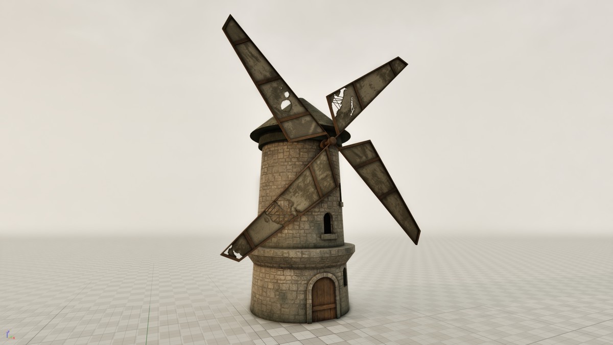 Medieval 3D Buildings Set