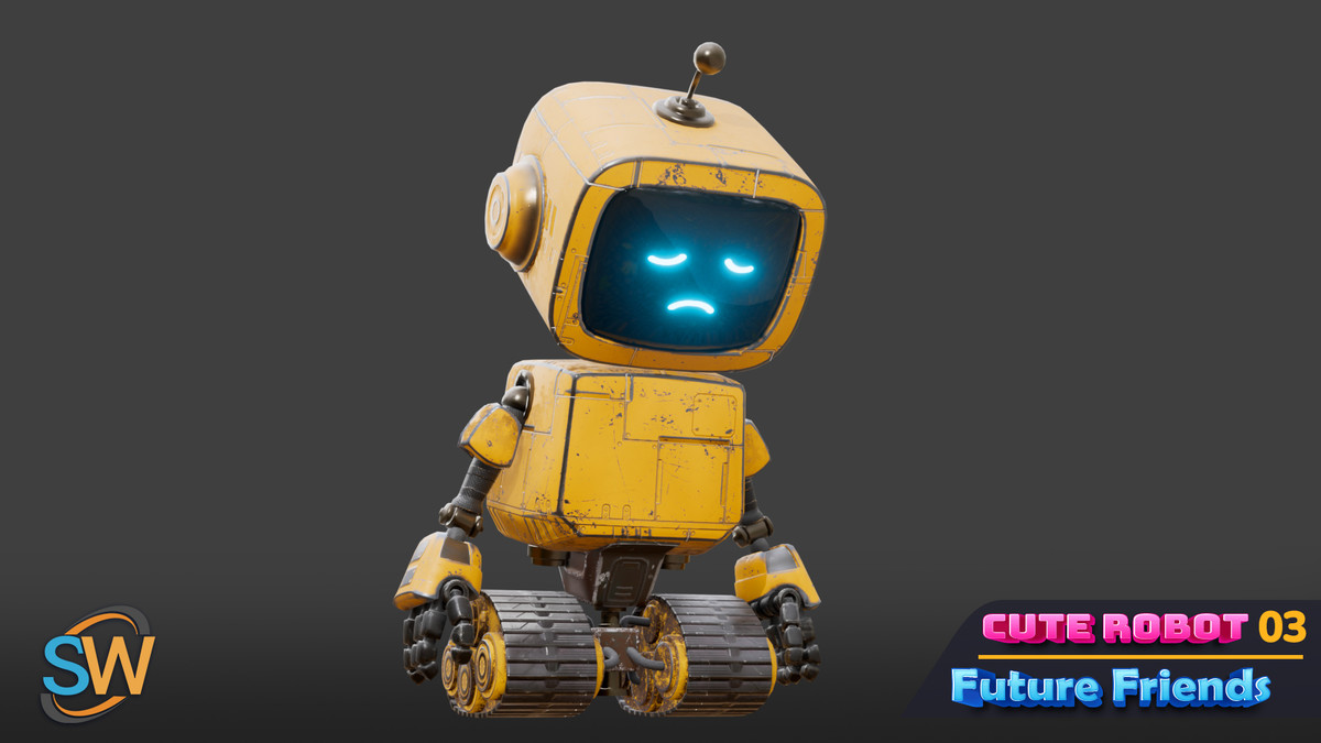 Cute Robot 03 - Future Friends