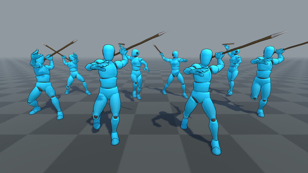 Human Throwing Animations