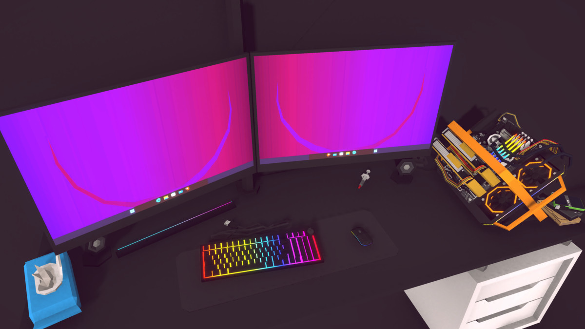 polygonal modular computer pack