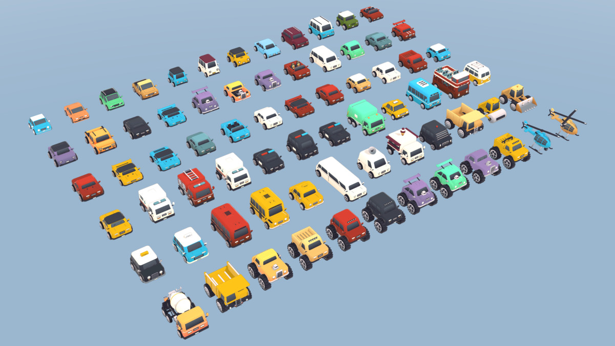 Cozy City - Chibi Vehicles
