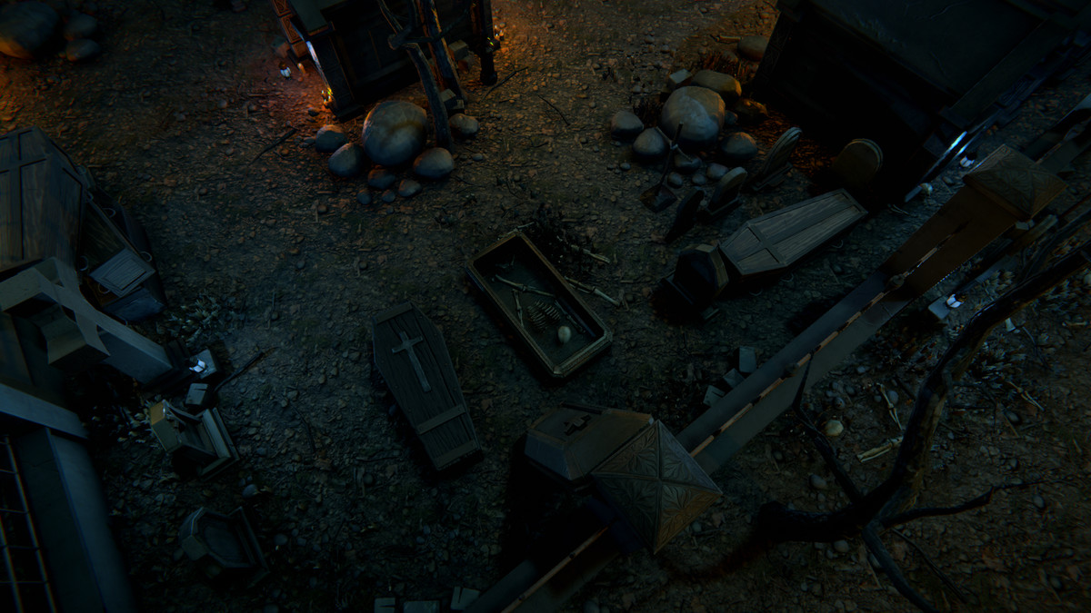 Realistic Cemetery Asset Package