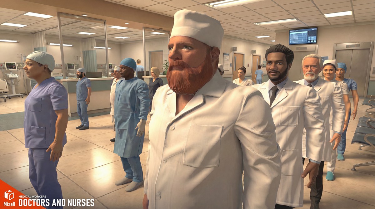 47 Medical & Lab Characters