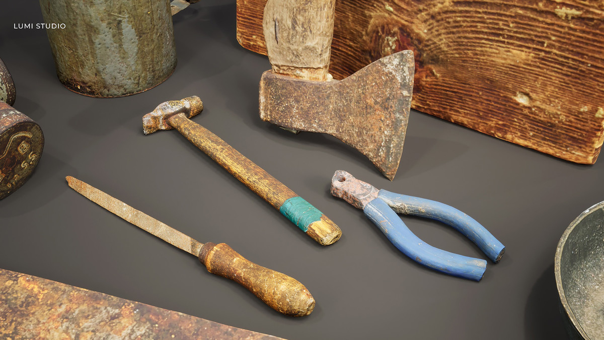 Tool Kit Workshop Props Pack