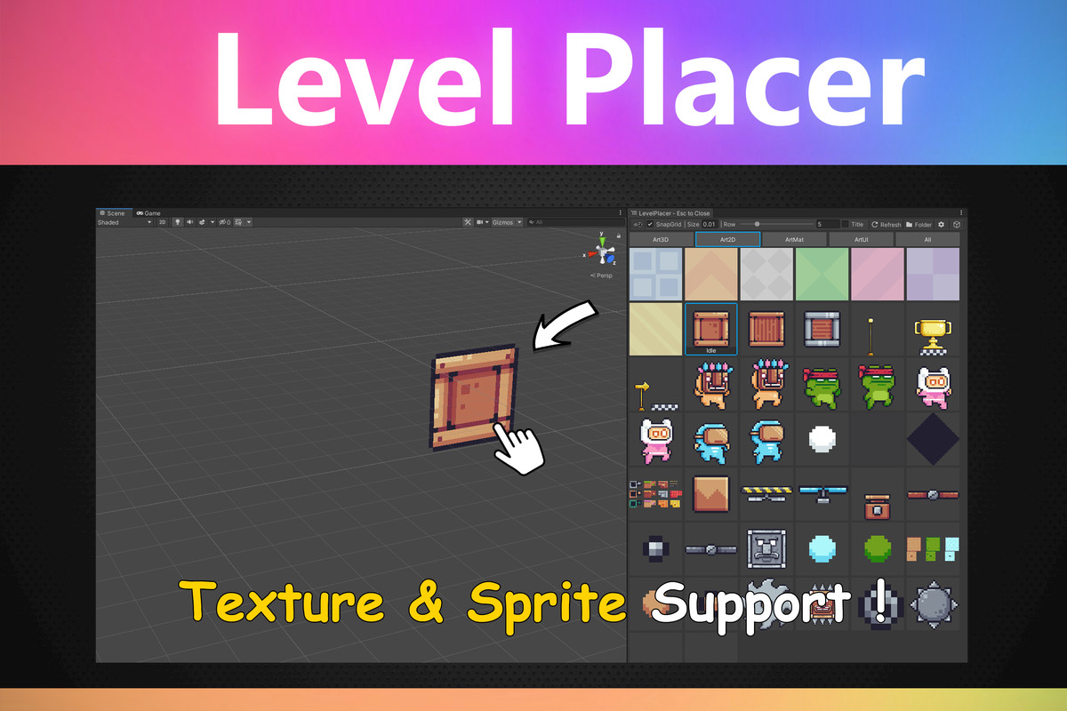 Quick Drag & Drop | Level Placer