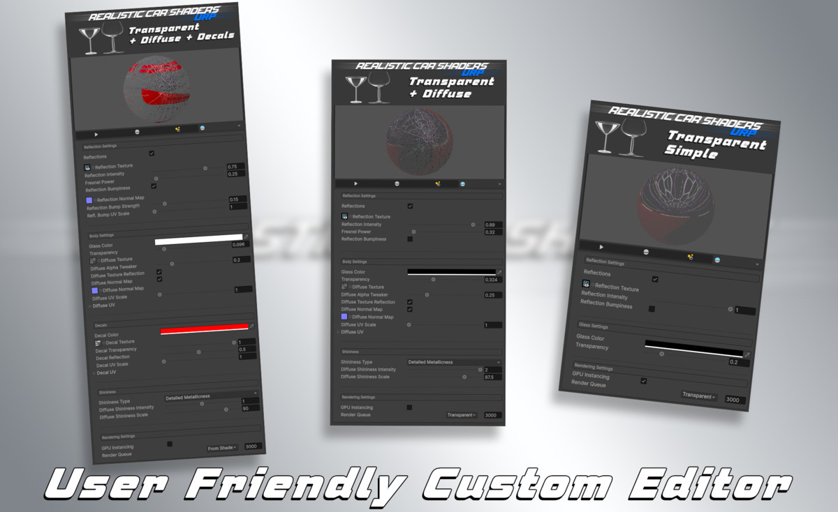 Realistic Car Shaders - URP