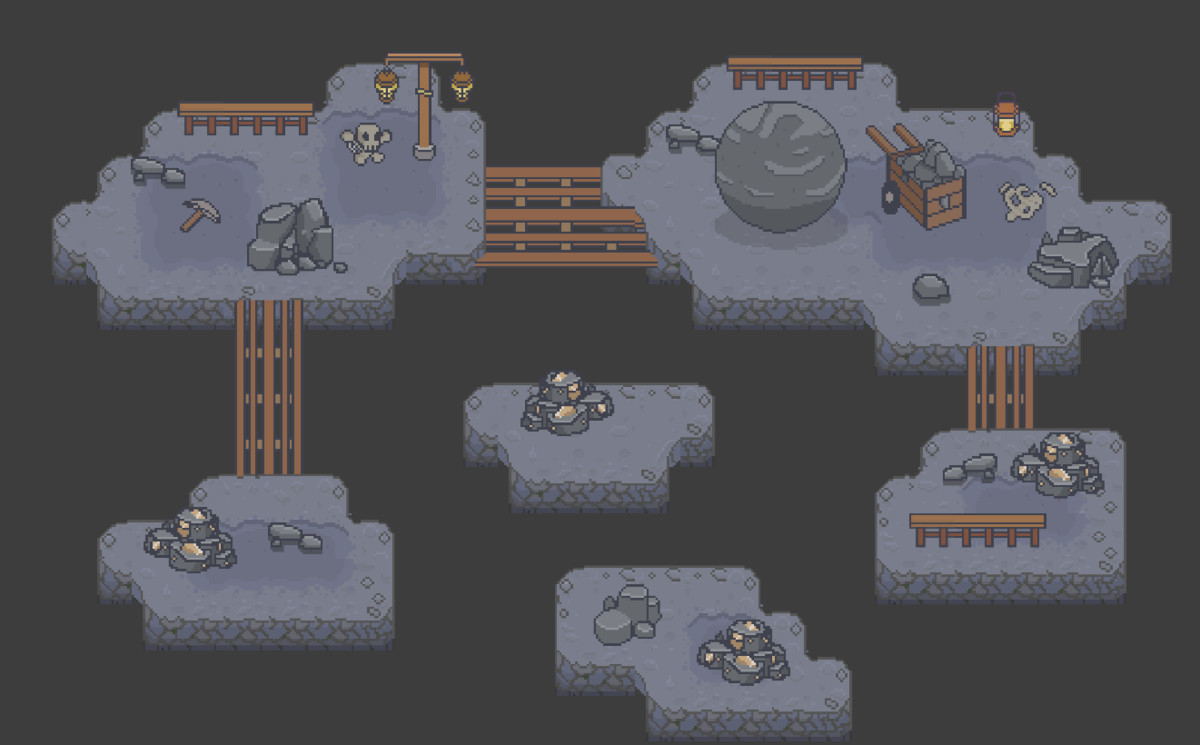 Cute World Assets In 2d Top Down!
