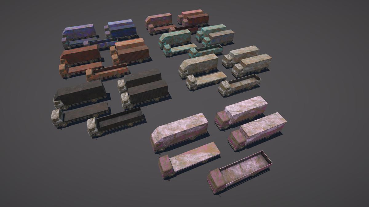Abandoned Truck Pack