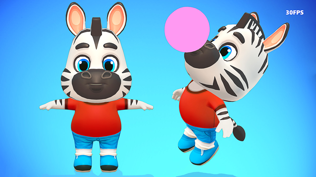 Zebra Animated