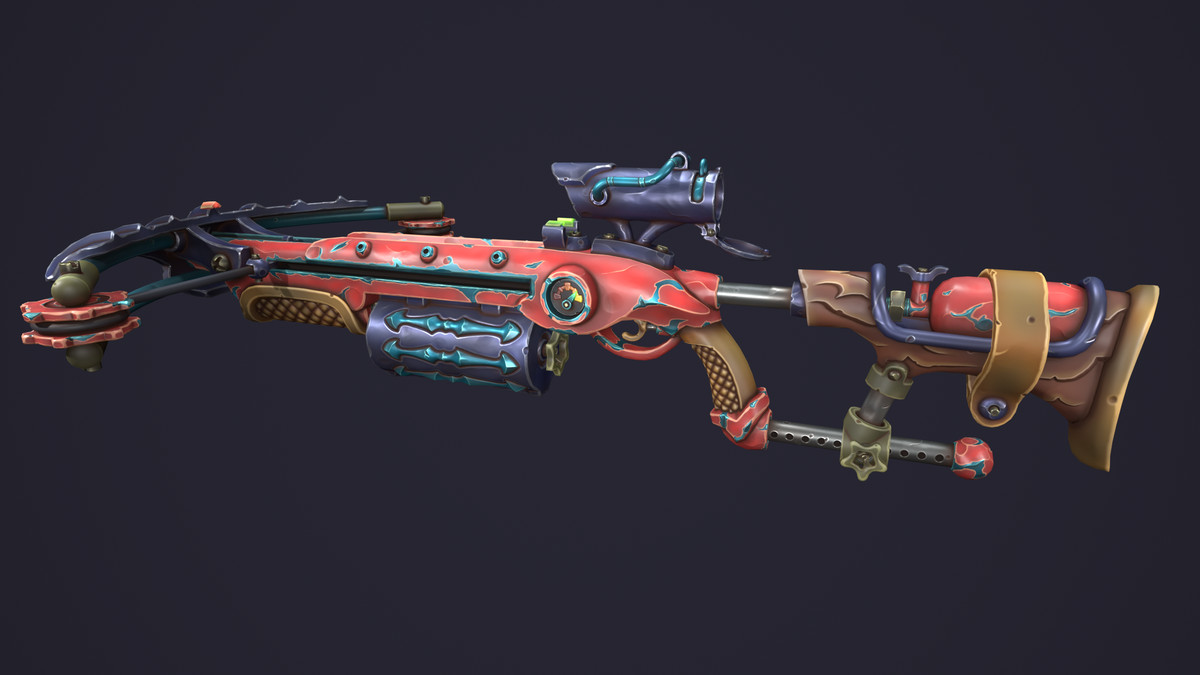 Steampunk crossbow