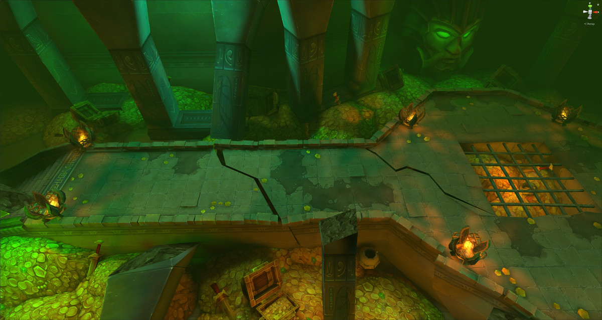 Gold Dungeon - Fantasy Chess RPG Environment