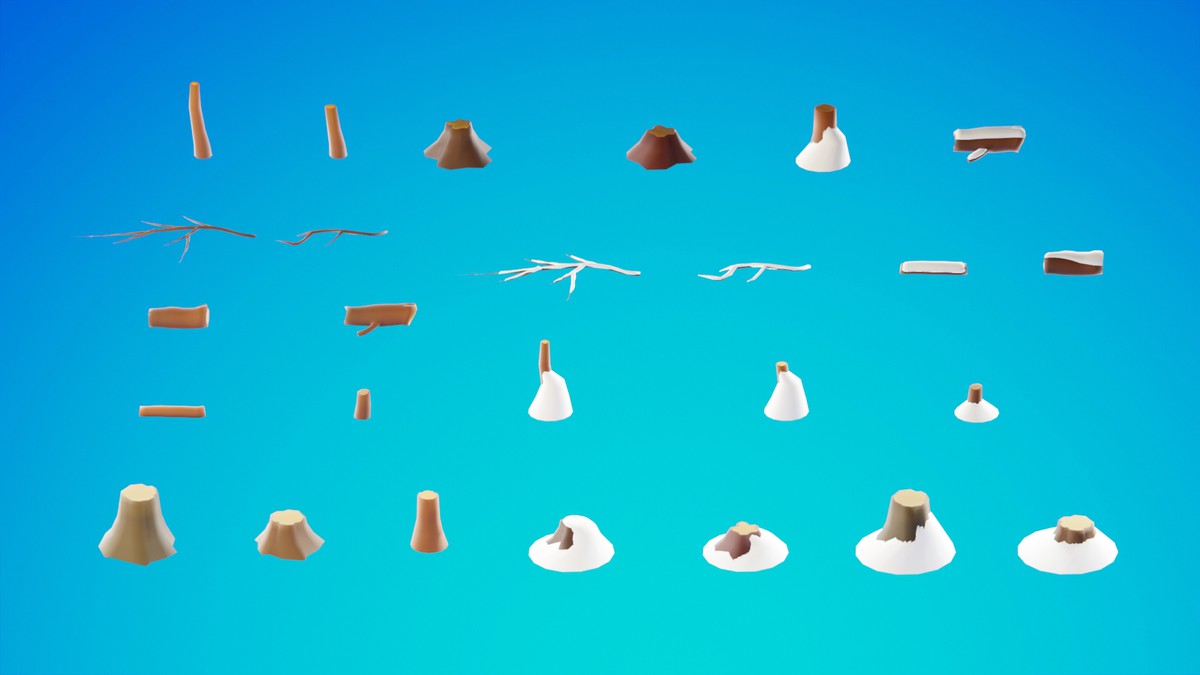 Low Poly Seasonal Forest Biome 2 by IGS