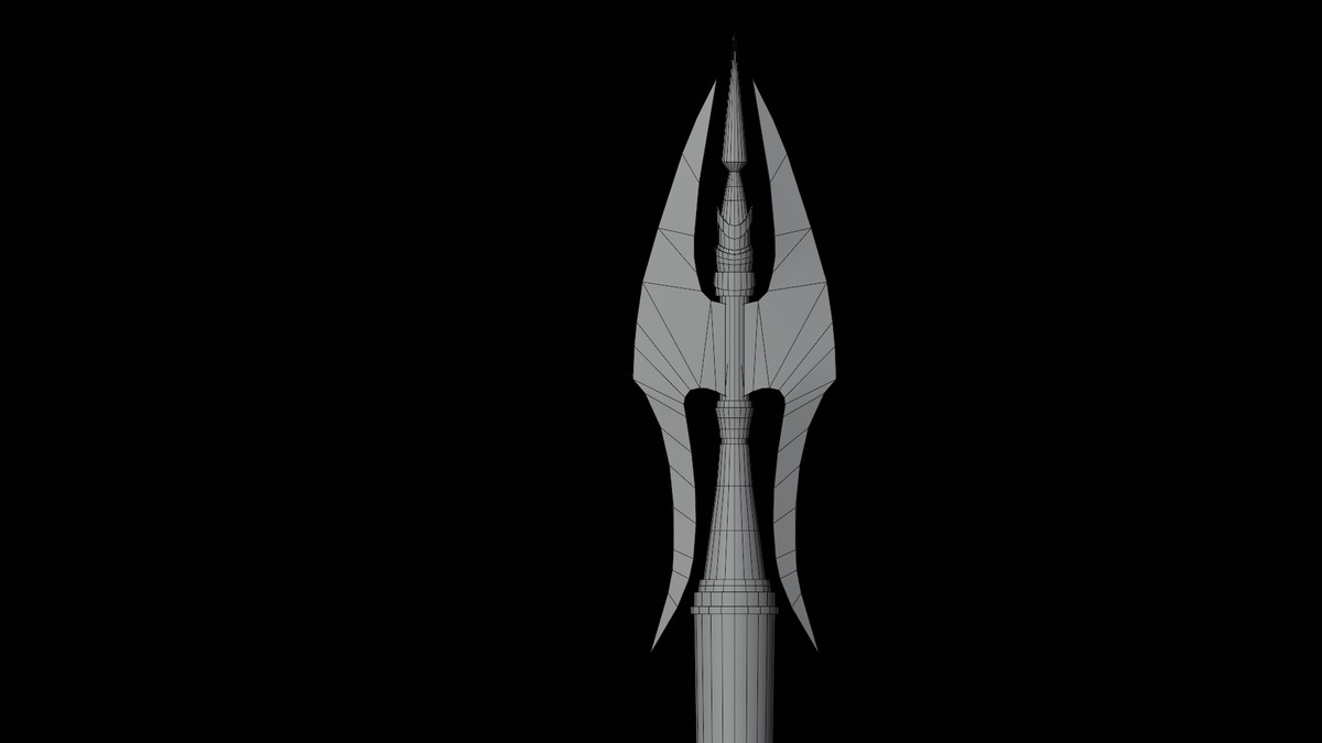 Fantasy Spear 02 URP and HDRP Textures