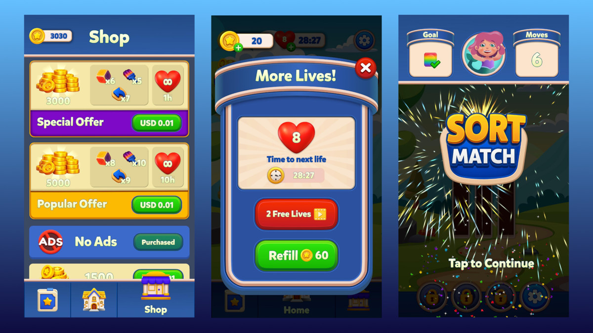 Sort Match Puzzle Color Game