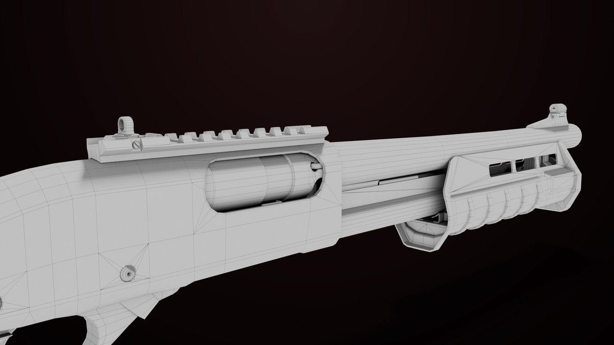 Shotgun Collection 01 URP HDRP Textures