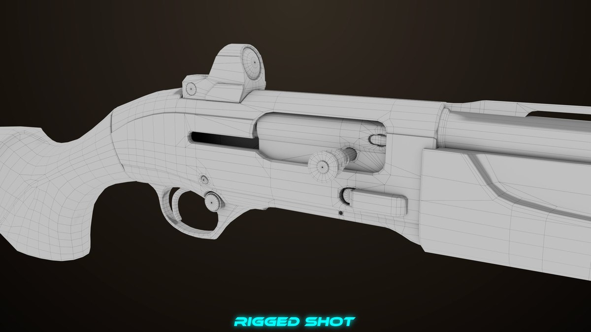 Shotgun Collection 01 URP HDRP Textures