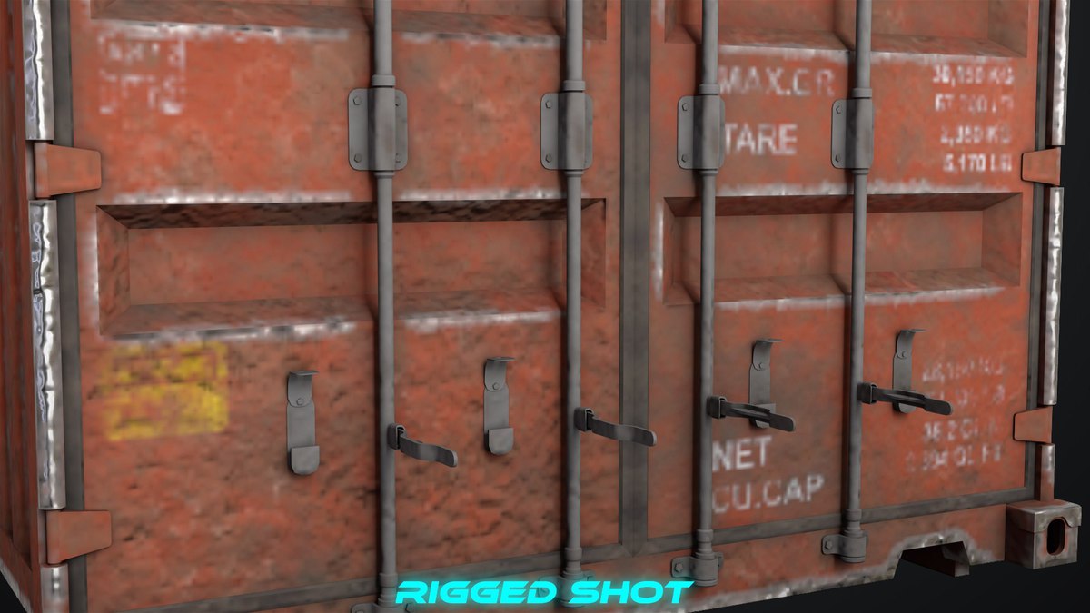 5 Cargo Dusty Container 20ft Single Mat