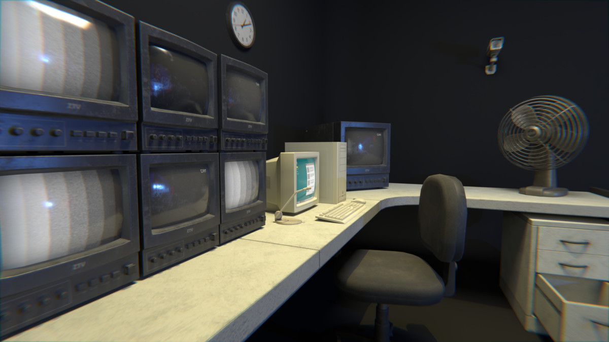 Security Room Props