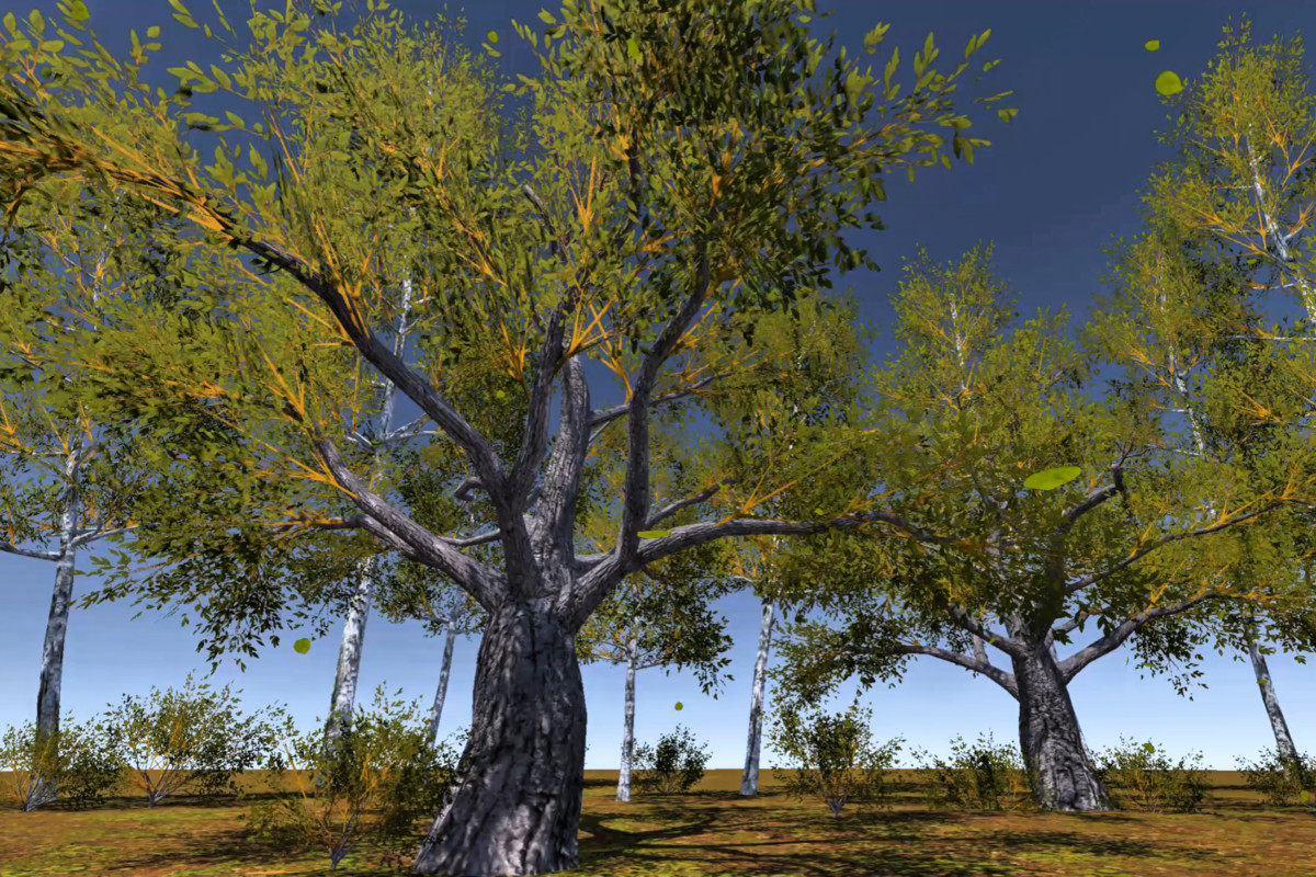 Interactive Foliage System: Seasons, SSS & Wind (URP)