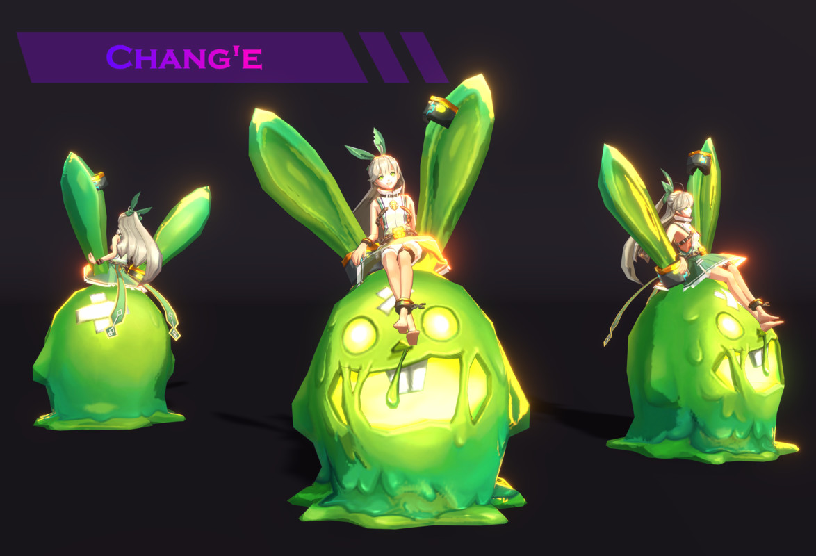 Chang'e and Chiyou