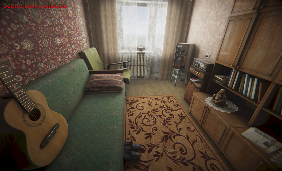 Old Interior Props Pack 3