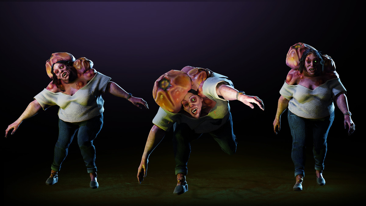 Chubby Zombie Girl | Character Enemy Mobs