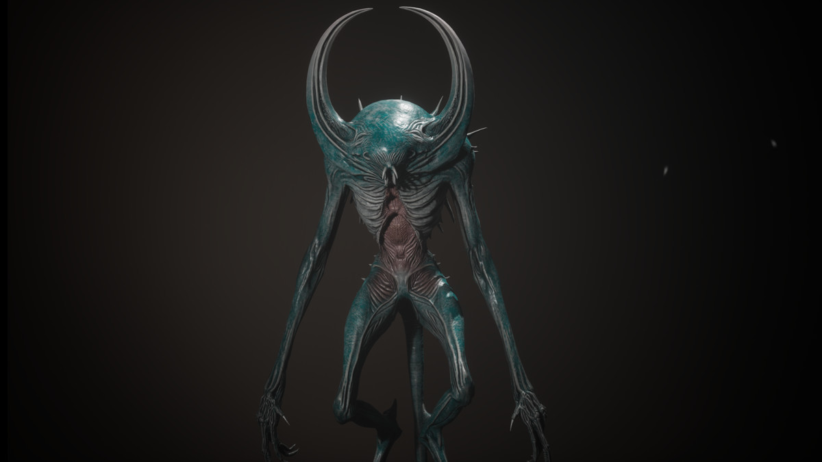 Crescent Horn Horror - Humanoid Creature 3