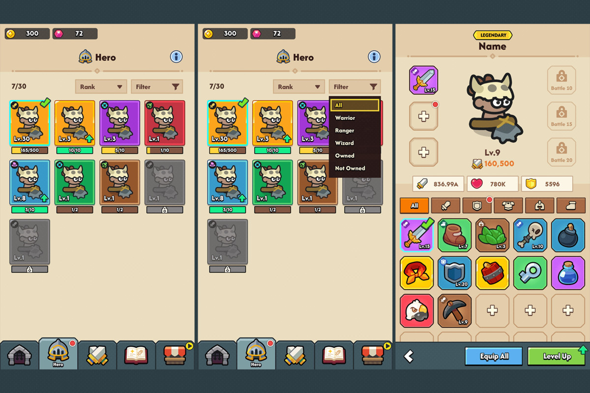 GUI Pro - Minimal Game Light