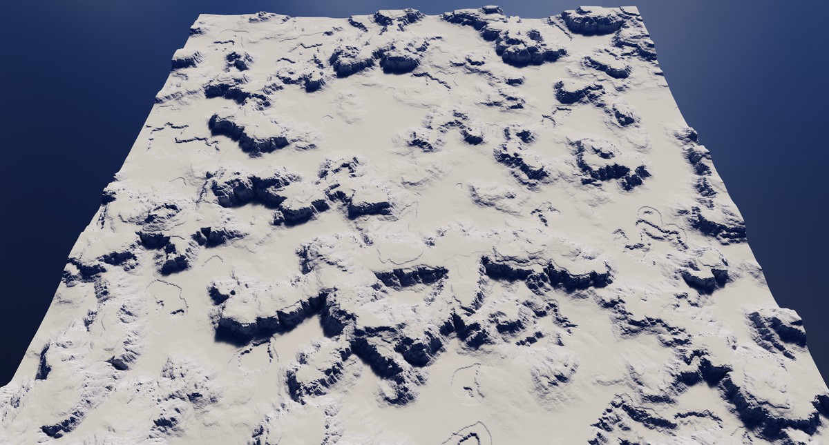 Terraced Canyon Shapes - StampIT!