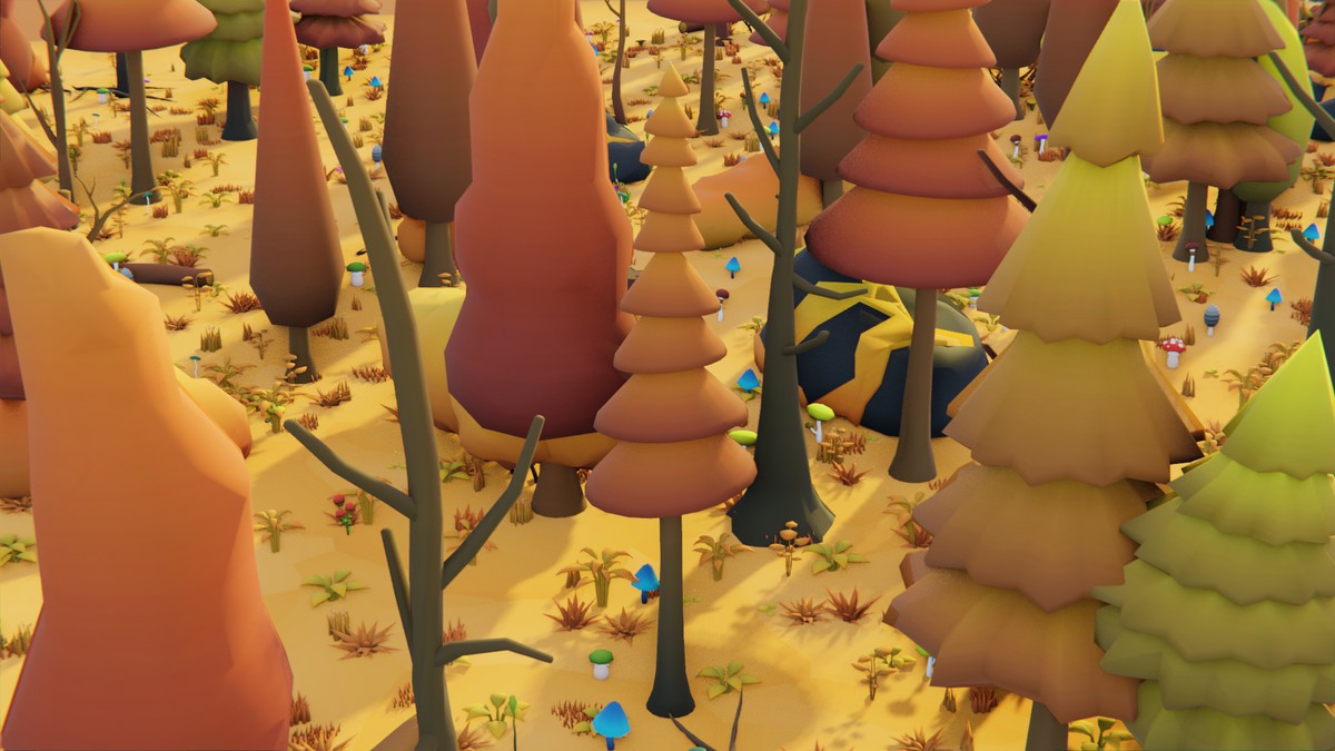 Low Poly Seasonal Forest Biome 2 by IGS