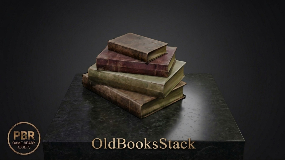 Vintage & Abandoned Environment 12 PBR Assets Bundle