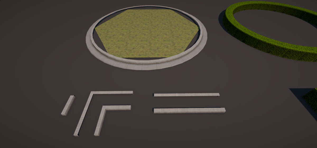 Optimized Realistic Modular Hedge Set