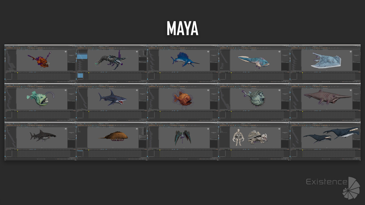 15 In 1 Bundle - Underwater Creature Fish