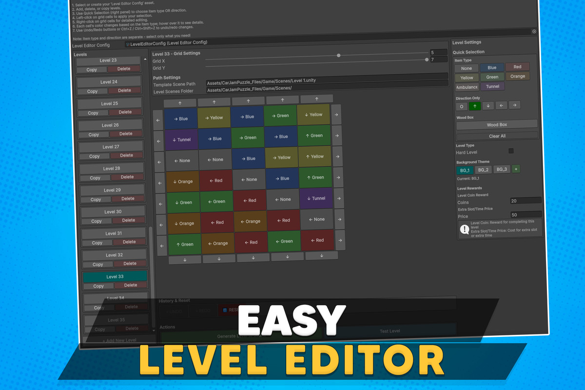 Car Match Puzzle | Game Template