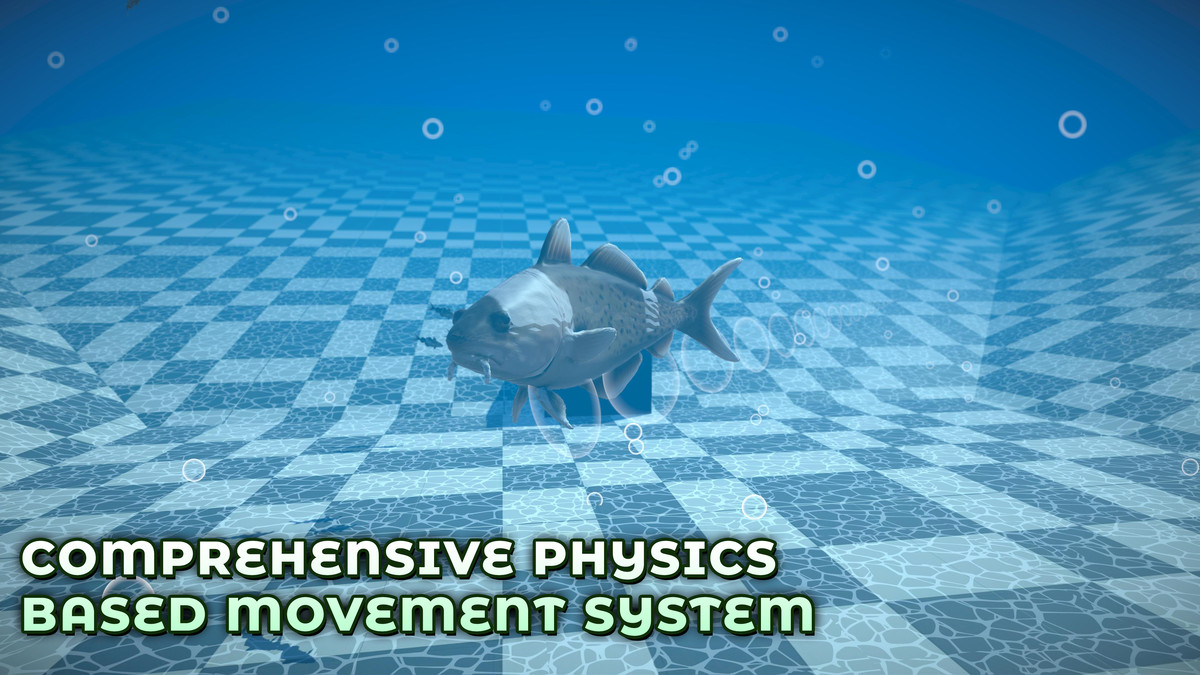 Fish Controller | Physics based Fish/Eel/Flat Fish movement System