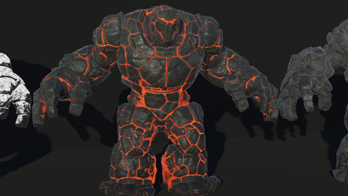 Stone Golem .