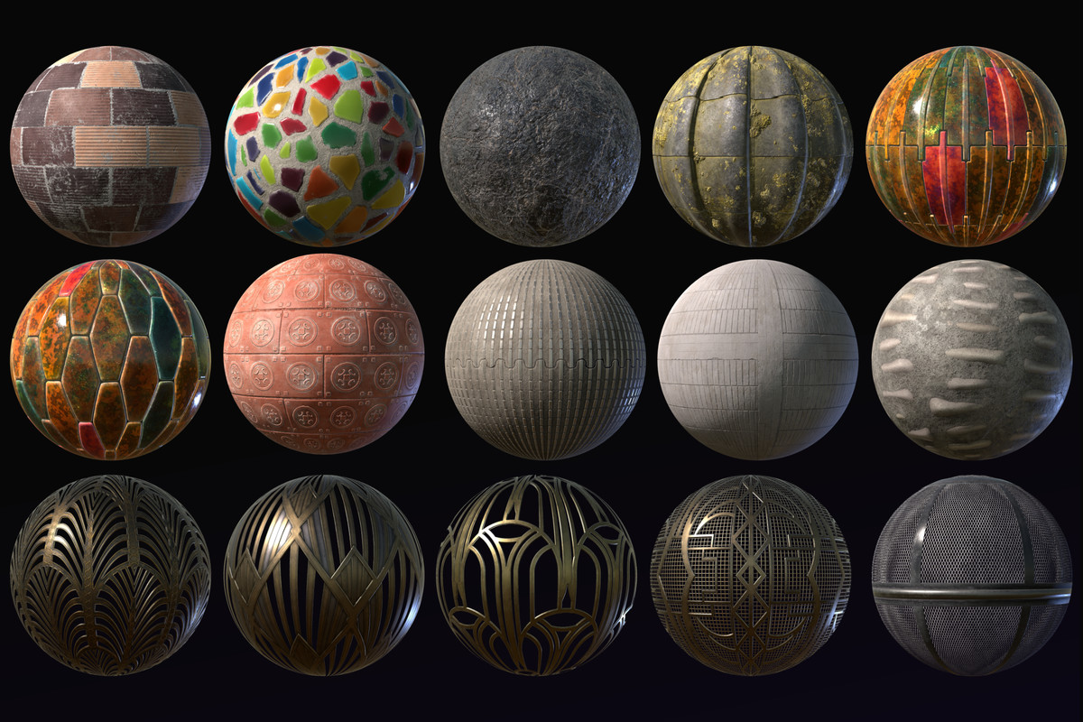 582 PBR Materials Ultimate Bundle