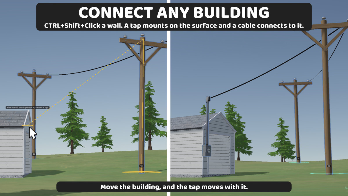 Nimble Poles | Power Lines & Utility Poles