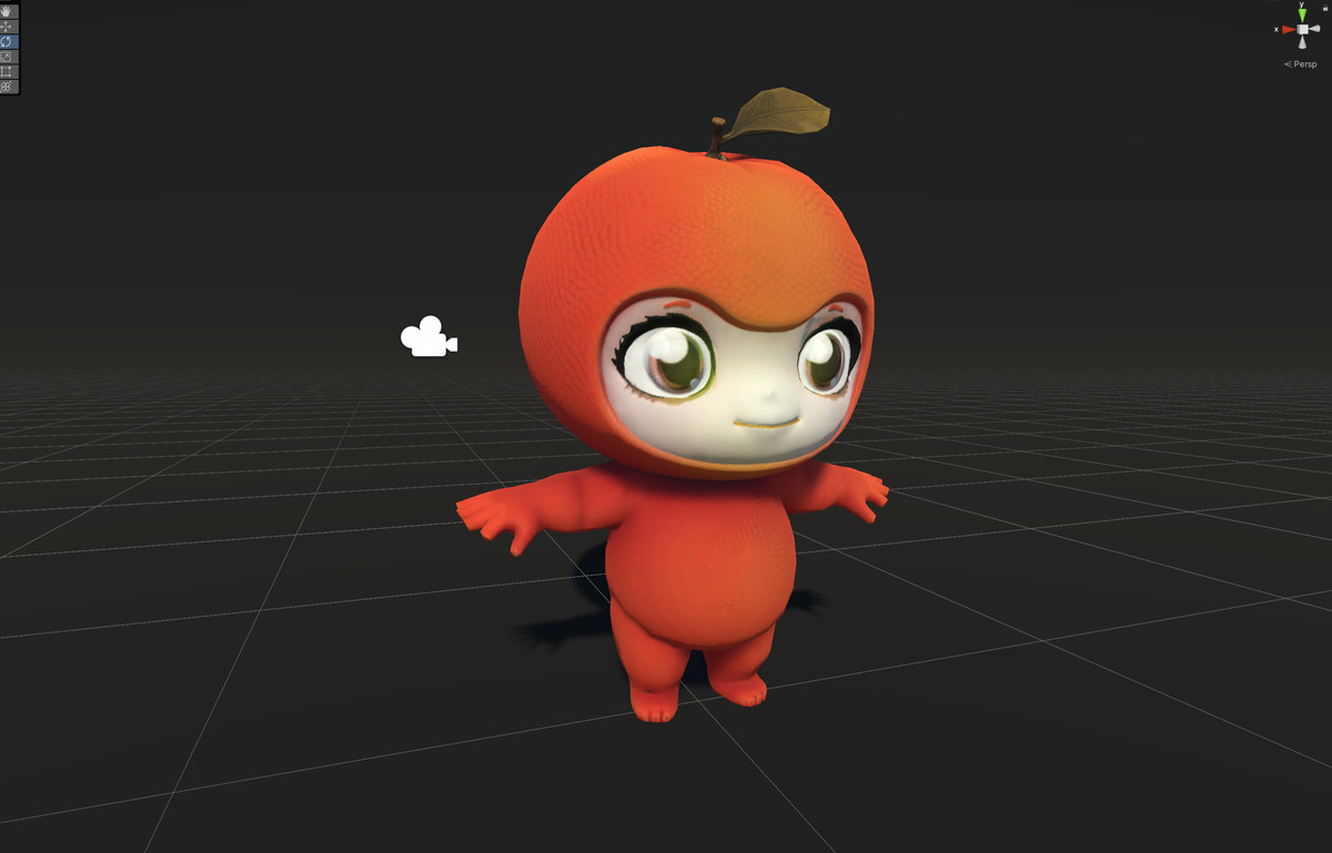 Chibi Fruit Orange