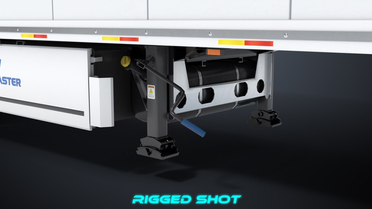 Refrigerator Trailer 05 URP HDRP Textures