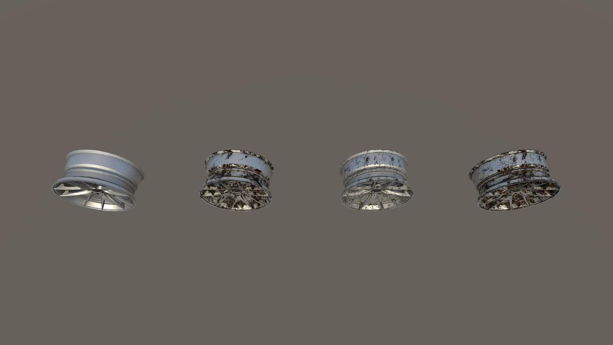 Kryxen Rim V1 - White - Game Ready
