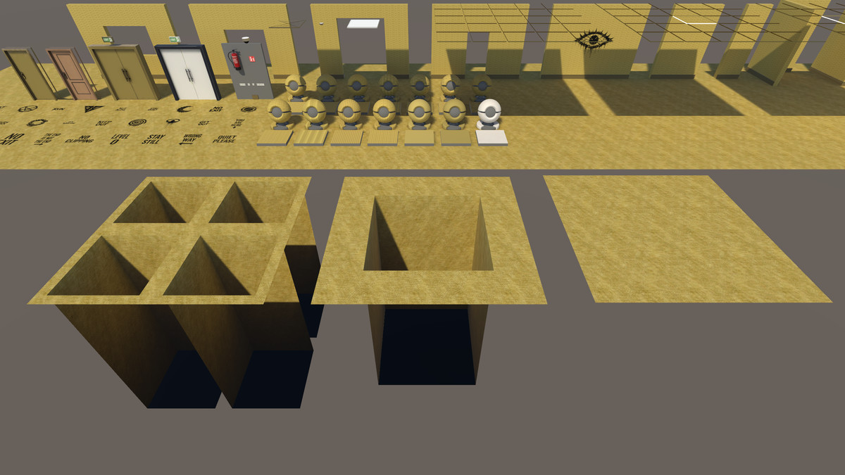 Backrooms Modular Kit