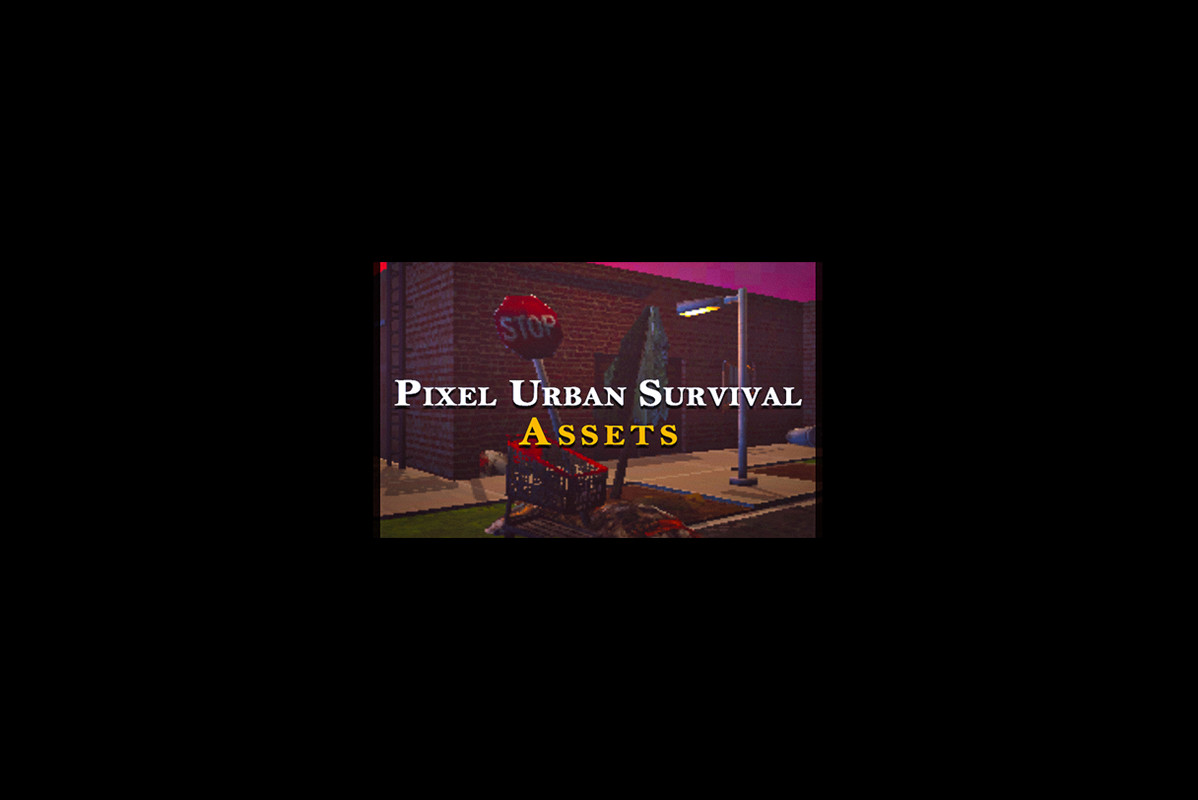 PSX Assets - Pixel Urban Survival
