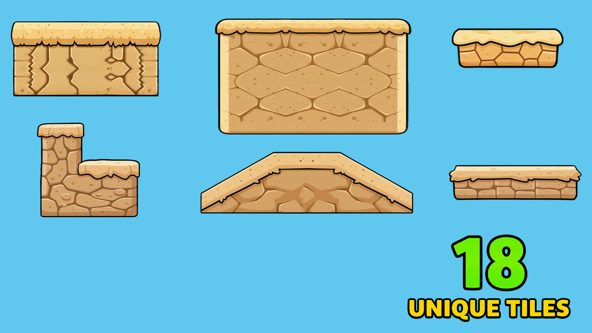 Ultimate 2D Platformer Environment