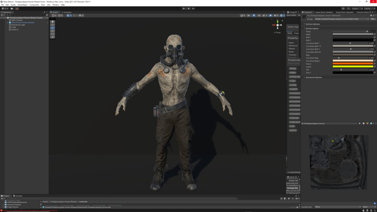 Postapocalypse Human Mutant