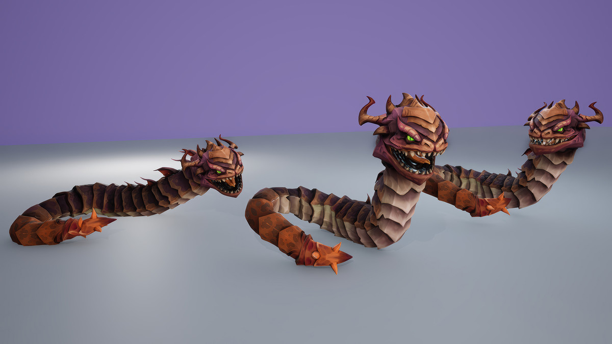 Stylized Swamp Creatures