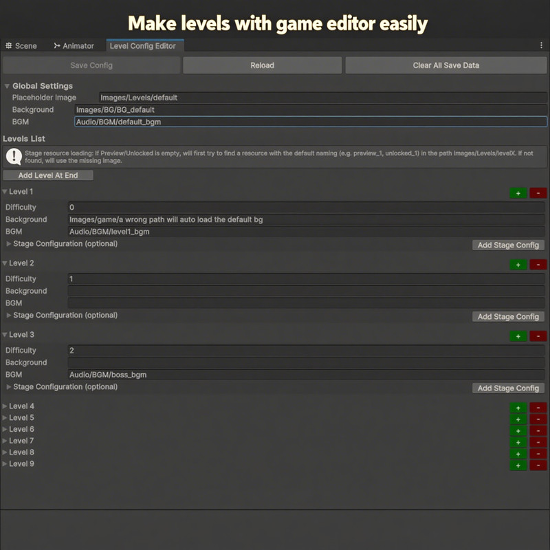 Pin Puzzle Game Template