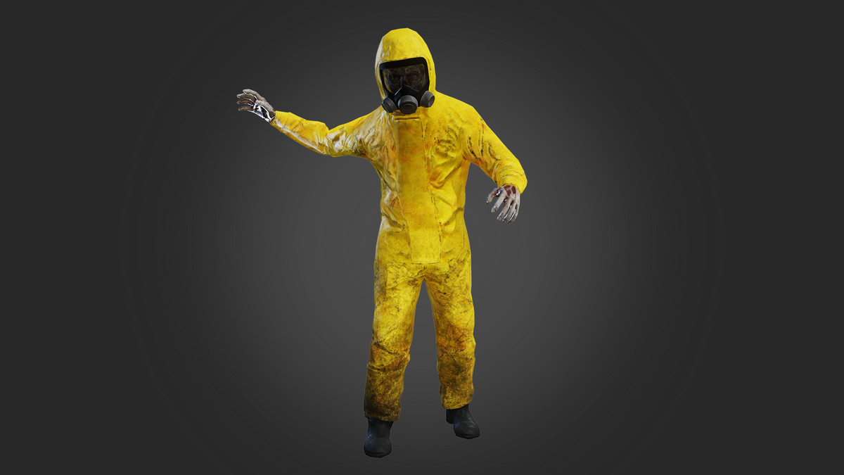 Zombie hazmat suit